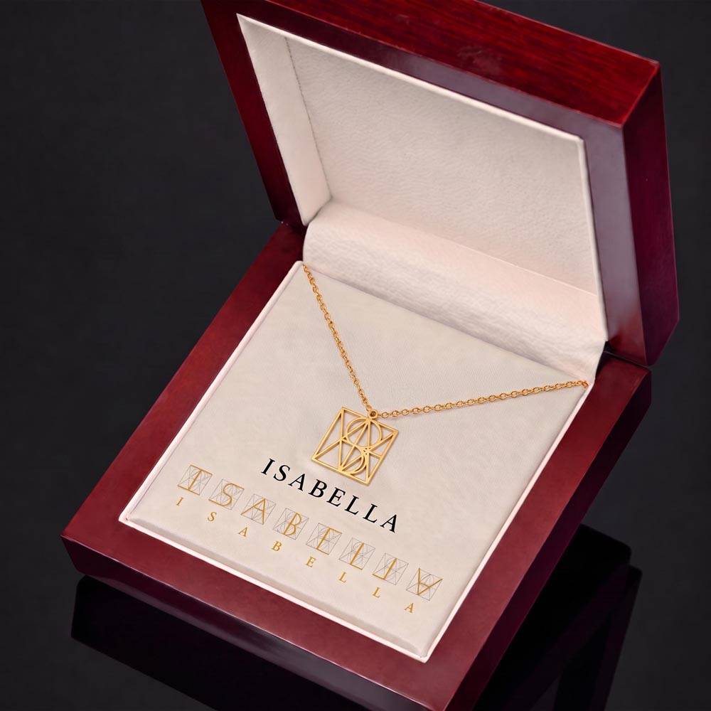Custom Monogram Necklace – A Name Made Beautiful