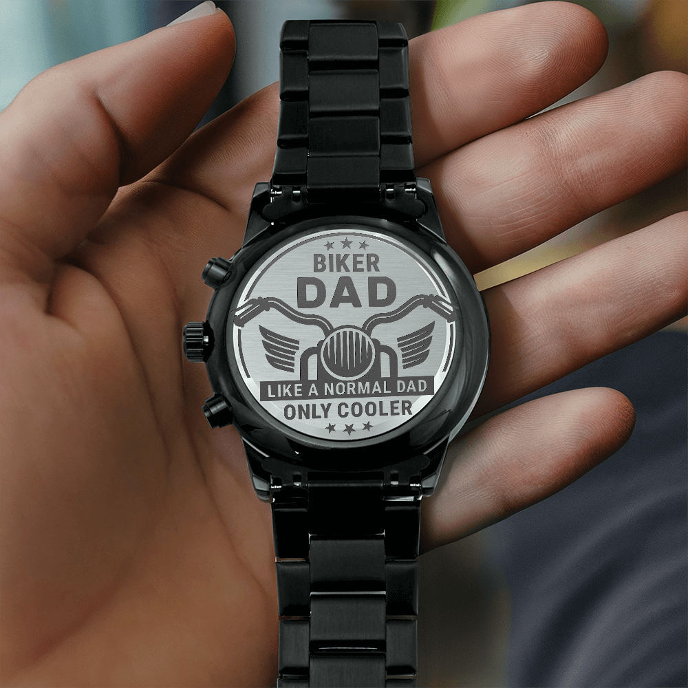 To my Dad - Biker Dad Chronograph Watch