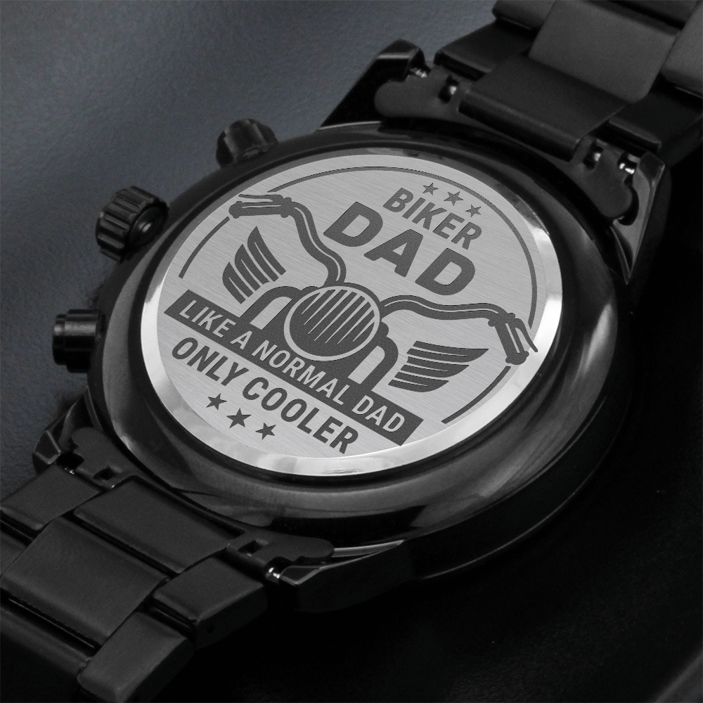To my Dad - Biker Dad Chronograph Watch