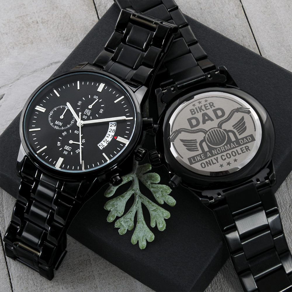 To my Dad - Biker Dad Chronograph Watch