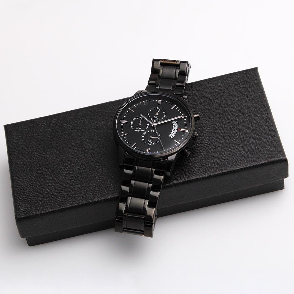 To My Husband and Soulmate - Chronograph Watch