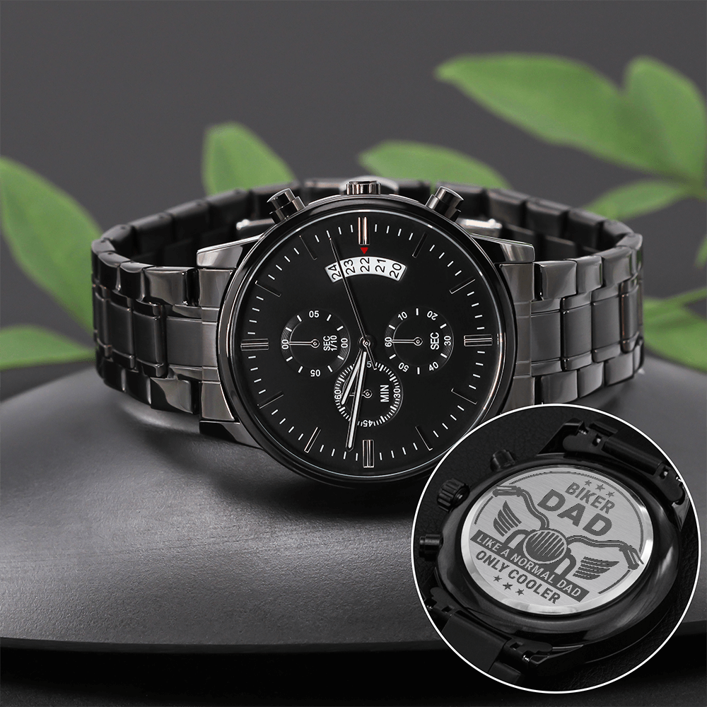 To my Dad - Biker Dad Chronograph Watch