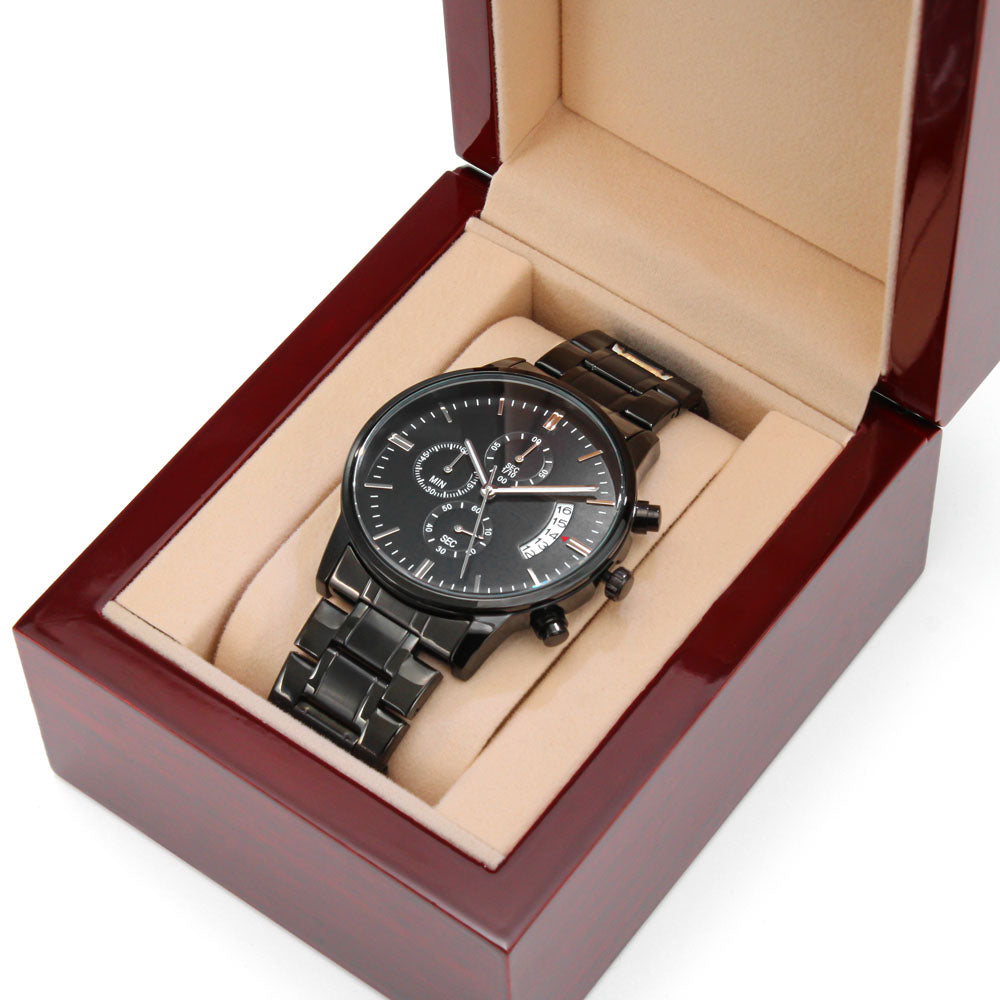 To My Husband and Soulmate - Chronograph Watch