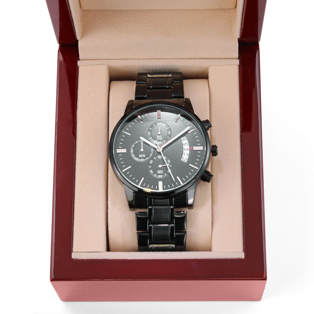 To My Husband and Soulmate - Chronograph Watch