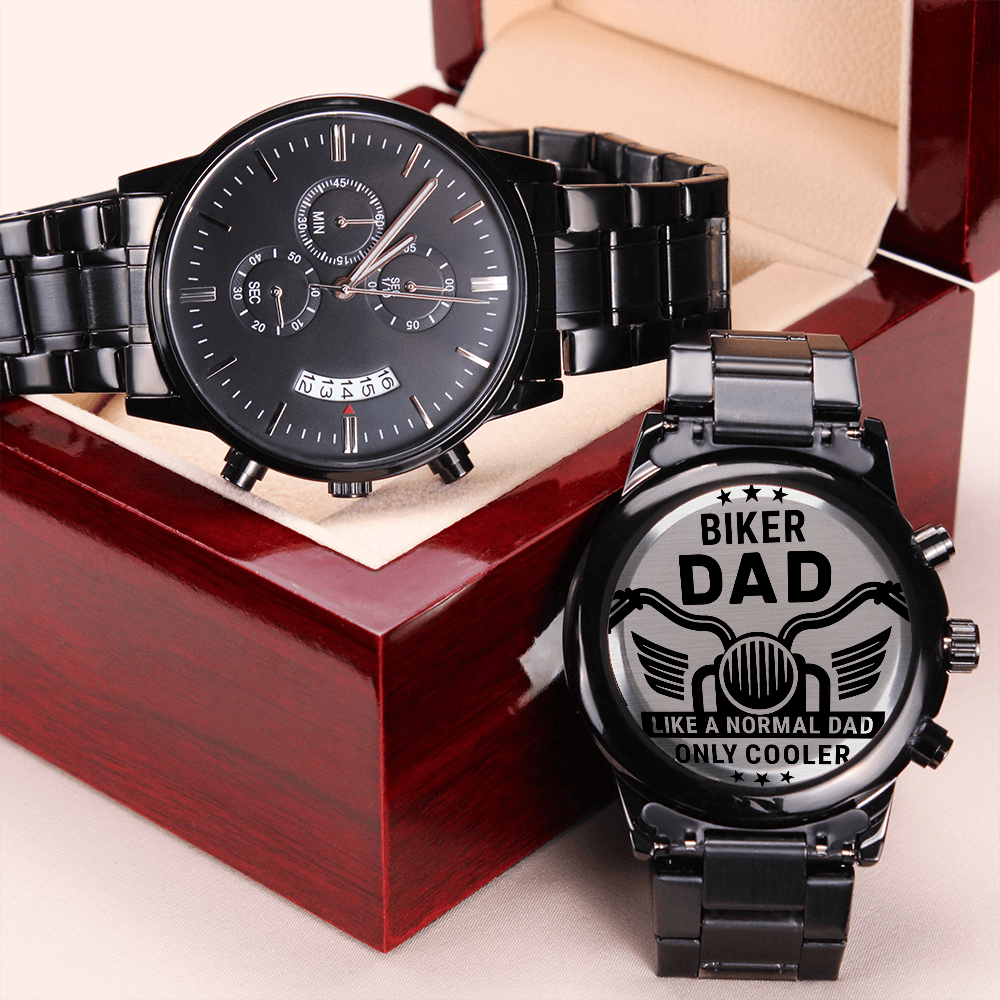 To my Dad - Biker Dad Chronograph Watch