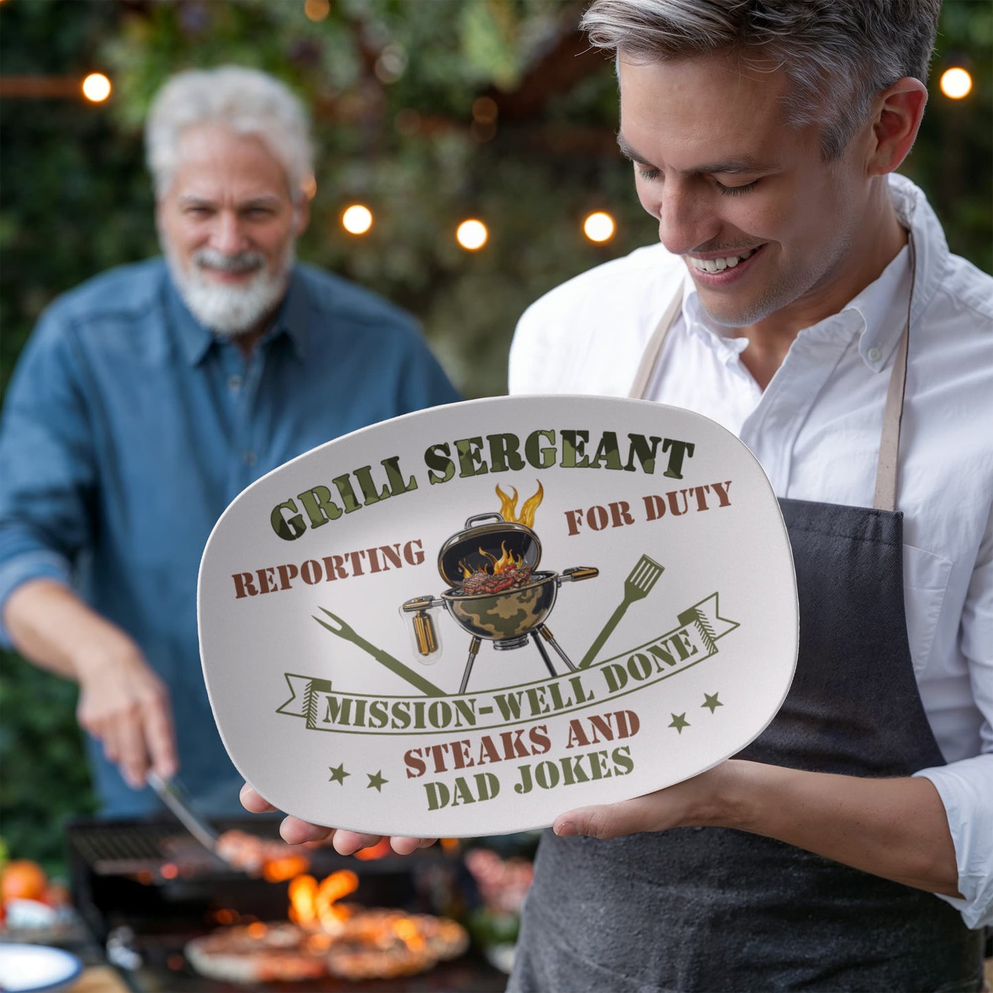 Gifts for Him - Grill Sergeant Platter