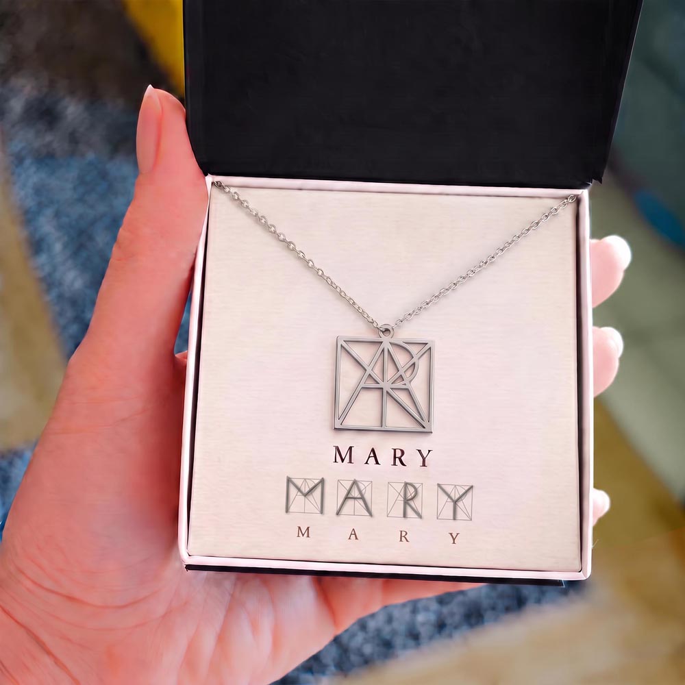 Custom Monogram Necklace – A Name Made Beautiful