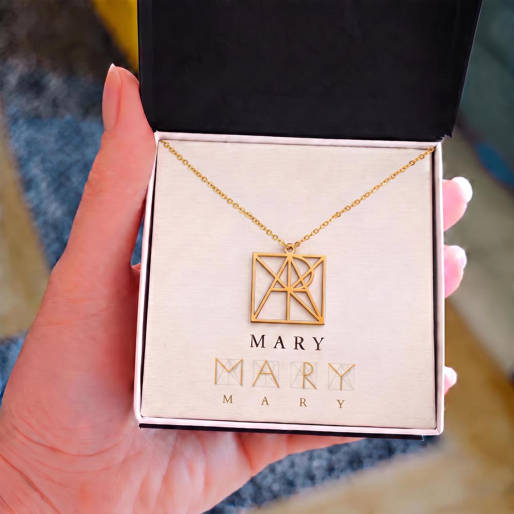 Custom Monogram Necklace – A Name Made Beautiful