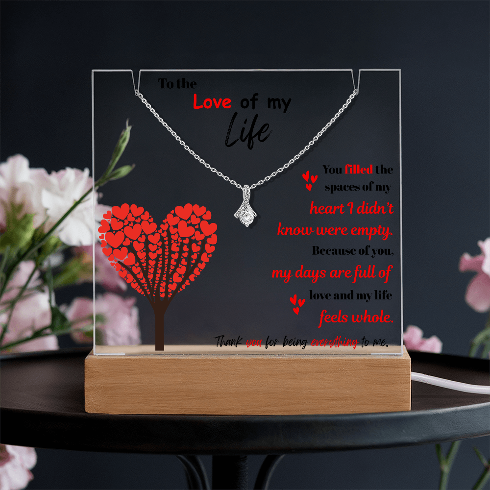 To the Love my Life - Alluring Beauty Necklace Acrylic Bundle
