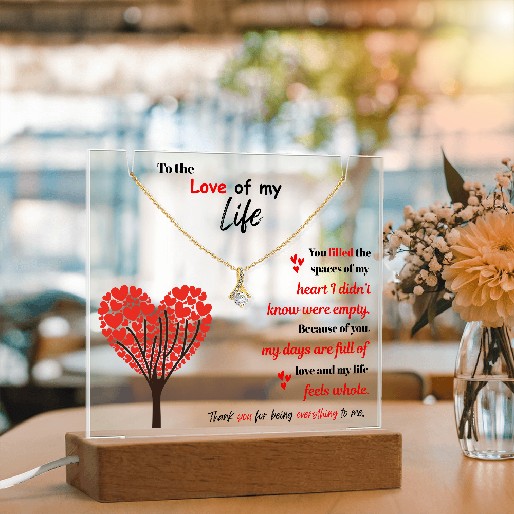 To the Love my Life - Alluring Beauty Necklace Acrylic Bundle