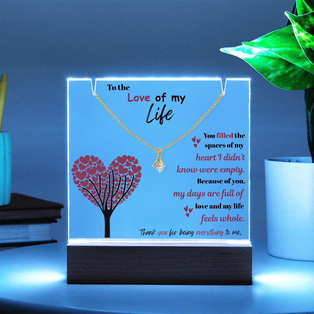 To the Love my Life - Alluring Beauty Necklace Acrylic Bundle