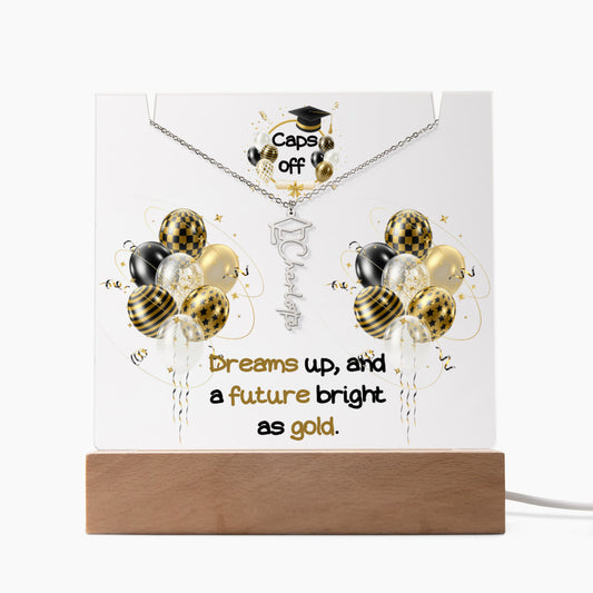 Caps Off, Celebrate Their Next Chapter in Style - Acrylic bundle